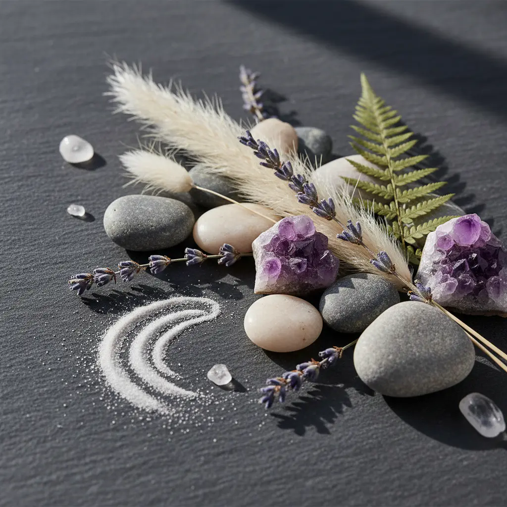 Natural ingredients arrangement
